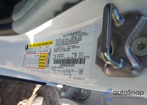 2020 Ford Fusion Se из США, поврежденный, VIN 3FA6P0HDXLR215375